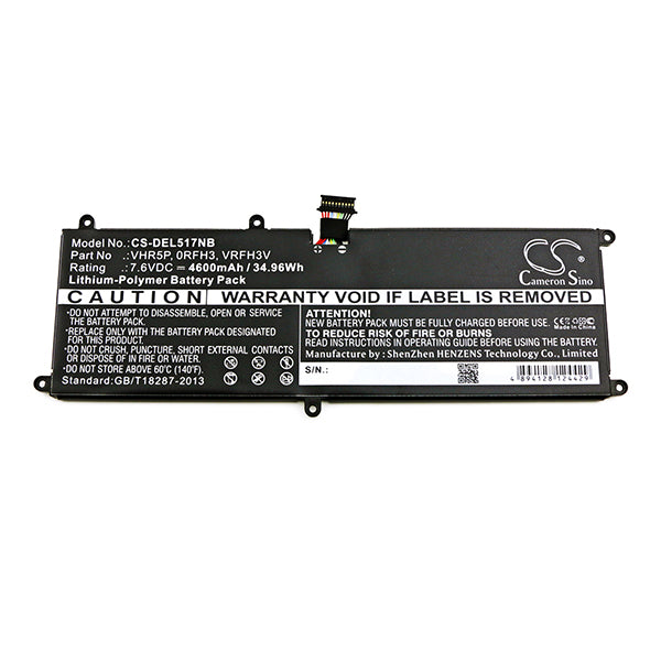 Cameron Sino Del517Nb 4600Mah Battery For Dell Notebook Laptop