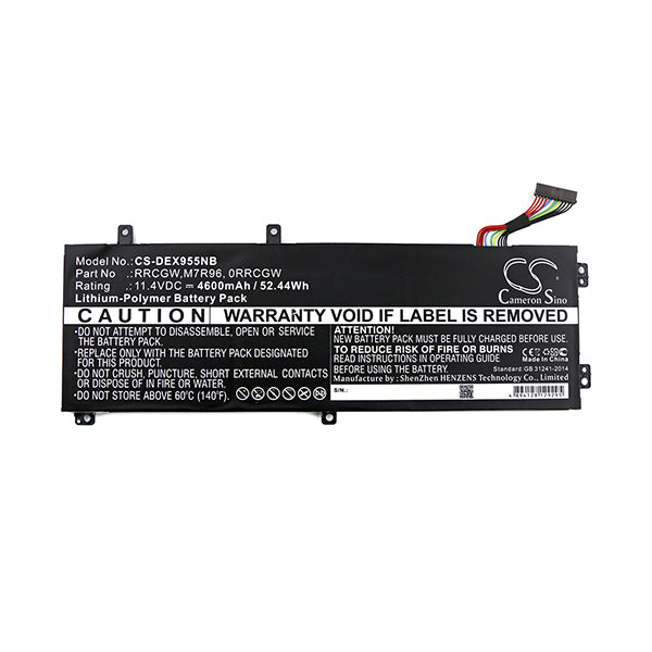 Cameron Sino Dex955Nb 4600Mah Battery For Dell Notebook Laptop