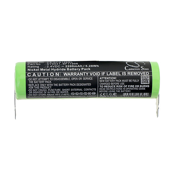 Cameron Sino Kfg100Sl 2200Mah Battery For Kenwood Kitchenware