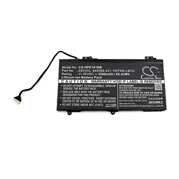 Cameron Sino Hpe141Nb 3500Mah Battery For HP Notebook Laptop