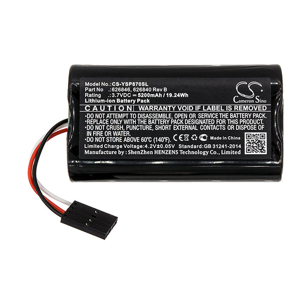 Cameron Sino Ysp870Sl 5200Mah Battery For Ysi Survey Test Equipment