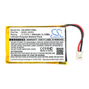 Cameron Sino Dph170Sl 850Mah Battery For Marmitek Home Security Camera