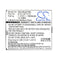 Cameron Sino Adl672Sl 1500Mah Battery Additel Survey Test Equipment