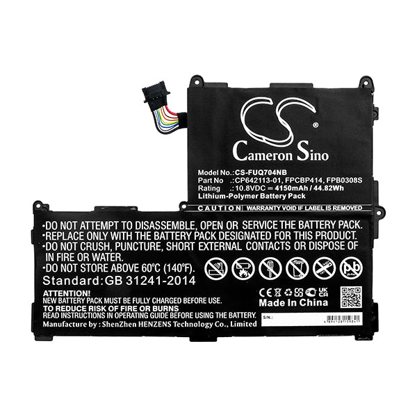 Cameron Sino Fuq736Nb 4200Mah Battery For Fujitsu Notebook Laptop