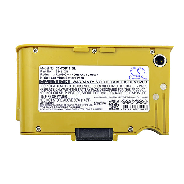 Cameron Sino Top111Sl 1400Mah Battery Topcon Survey Test Equipment