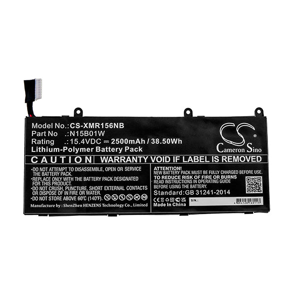 Cameron Sino Xmr156Nb 2500Mah Battery For Xiaomi Notebook Laptop