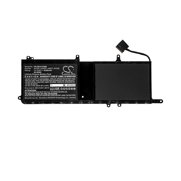 Cameron Sino Dea153Nb 4250Mah Battery For Dell Notebook Laptop