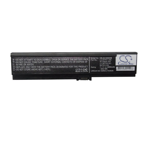 Cameron Sino Ac3200Hb 4400Mah Battery For Acer Notebook Laptop