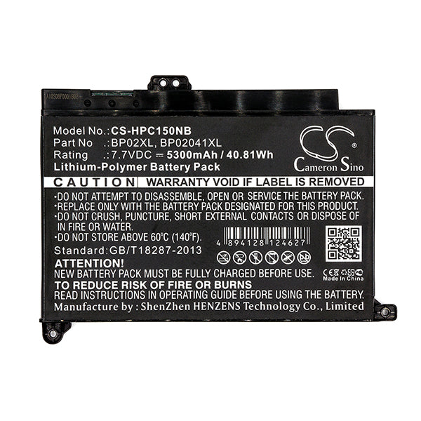 Cameron Sino Hpc150Nb 5300Mah Battery For HP Notebook Laptop