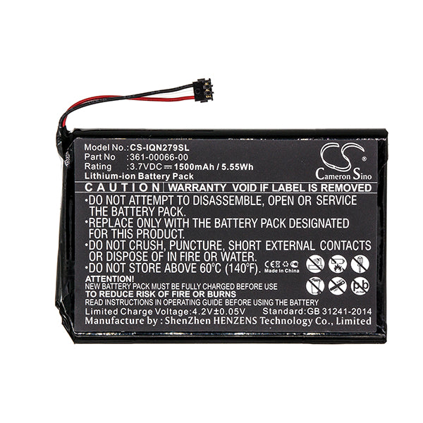 Cameron Sino Iqn279Sl Replacement Battery For Garmin Gps Navigator