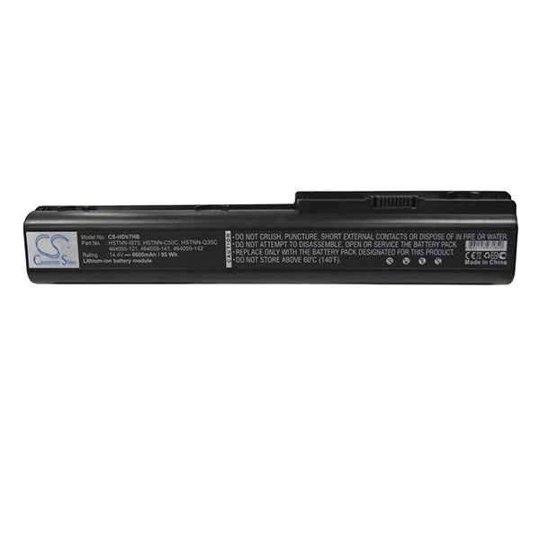 Cameron Sino Hdv7Hb 6600Mah Battery For HP Notebook Laptop