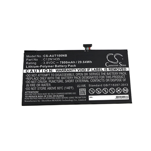 Cameron Sino Aut100Nb 7800Mah Battery For Asus Notebook Laptop