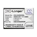 Cameron Sino Hue853Sl 4500Mah Battery For Huawei Hotspot