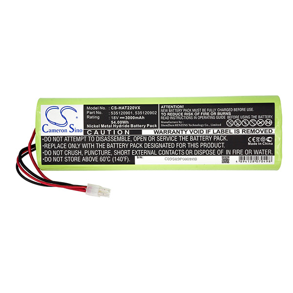 Cameron Sino Hat220Vx 3000Mah Battery For Gardena Husqvarna Lawn Mower