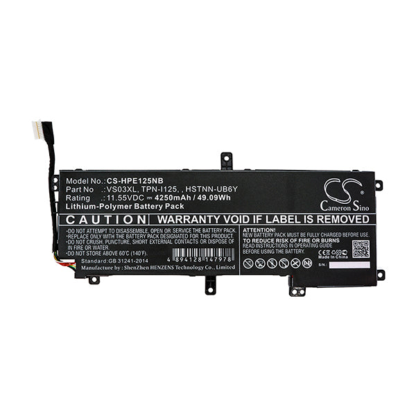 Cameron Sino Hpe125Nb 4250Mah Battery For HP Notebook Laptop
