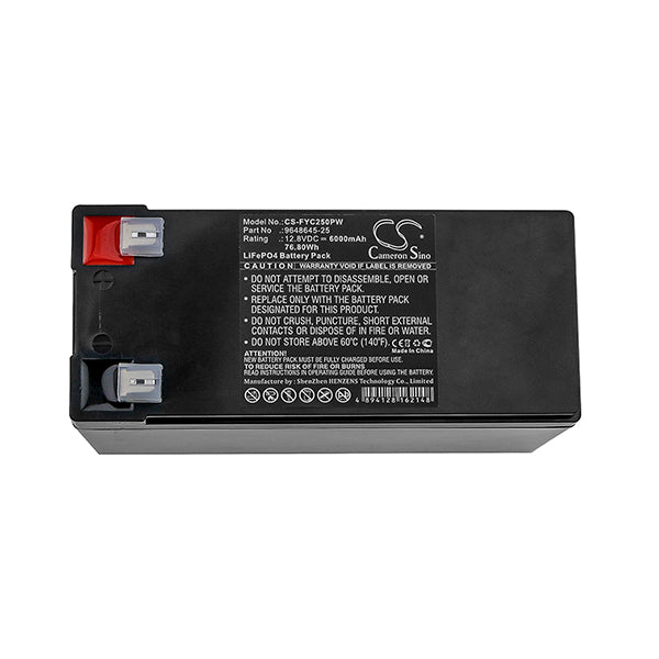 Cameron Sino Fyc250Pw 6000Mah Battery For Flymo Lawn Mowers