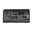 Cameron Sino Clr170Nb 5200Mah Battery Clevo Notebook Laptop