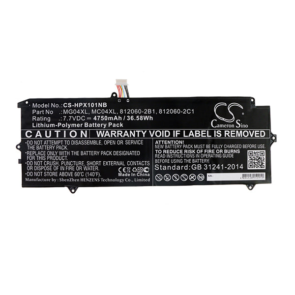 Cameron Sino Hpx101Nb 4750Mah Battery For HP Notebook Laptop