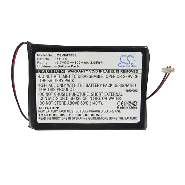 Cameron Sino Smt8Sl 800Mah Battery For Samsung Media Player