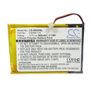 Cameron Sino Isn24Sl 560Mah Battery For Insignia Media Player