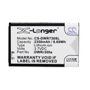 Cameron Sino Dwr730Sl 2350Mah Battery For D Link Hotspot