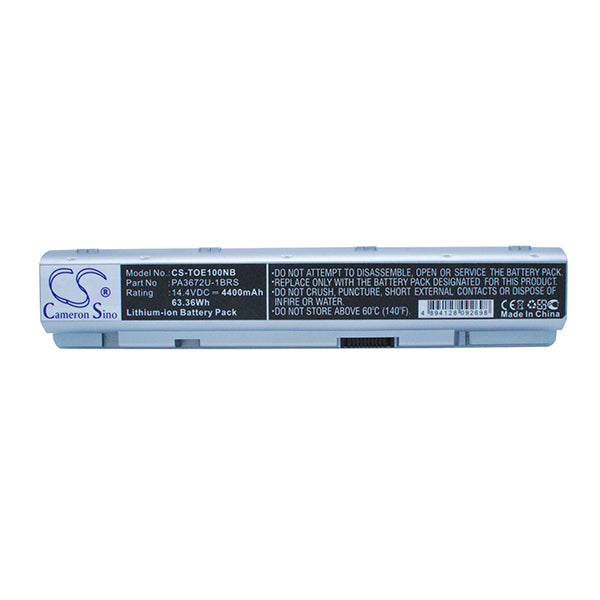 Cameron Sino Toe100Nb 4400Mah Battery For Toshiba Notebook Laptop