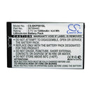 Cameron Sino Bkp001Sl Replacement Battery For Becker Gps Navigator