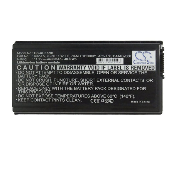 Cameron Sino Auf5Nb 4400Mah Battery For Asus Notebook Laptop