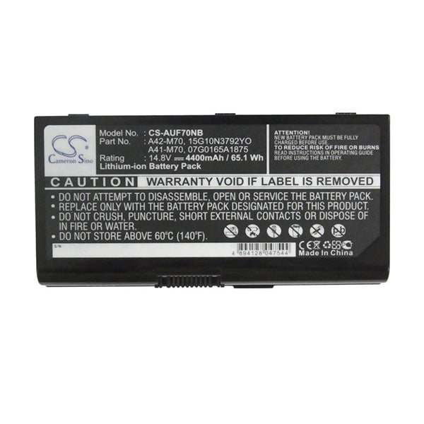 Cameron Sino Auf70Nb 4400Mah Battery For Asus Notebook Laptop