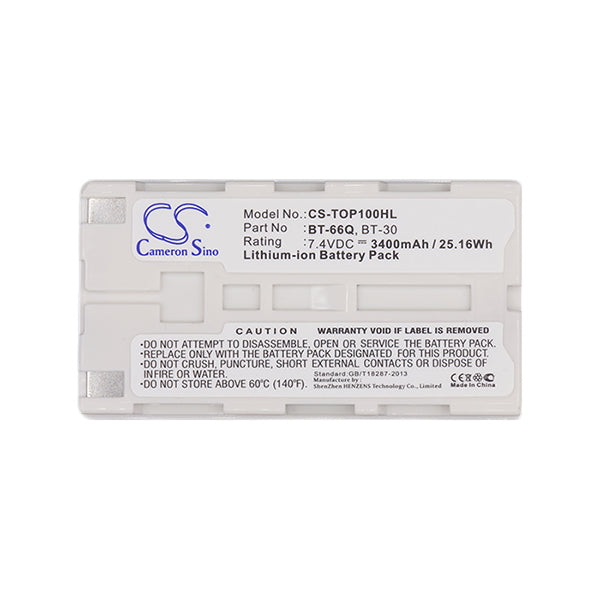 Cameron Sino Top100Hl 3400Mah Battery Hioki Sokkia Topcon Equipment