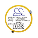 Cameron Sino Vft802Bu 550Mah Battery For Verifone Cmos Backup