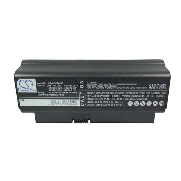 Cameron Sino Hqc20Hk 4400Mah Battery For HP Notebook Laptop