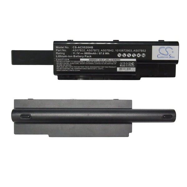Cameron Sino Ac5520Hb 8800Mah Battery For Acer And Gateway Laptop