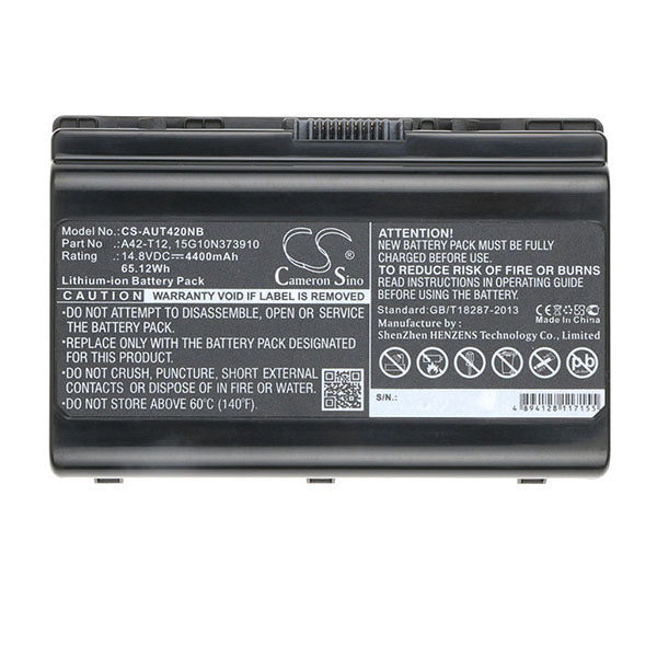 Cameron Sino Aut420Nb 4400Mah Battery For Asus Notebook Laptop