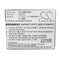 Cameron Sino Gm220Sl 1400Mah Battery For Archos Media Player