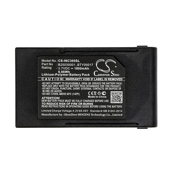 Cameron Sino Inc300Sl 1800Mah Battery For Ingenico Payment Terminal