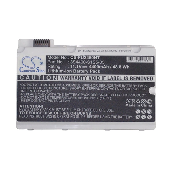 Cameron Sino Fu2450Nt 4400Mah Battery For Fujitsu And Uniwill Laptop