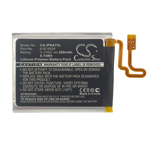 Cameron Sino Ipna7Sl 200Mah Battery For Apple Media Player