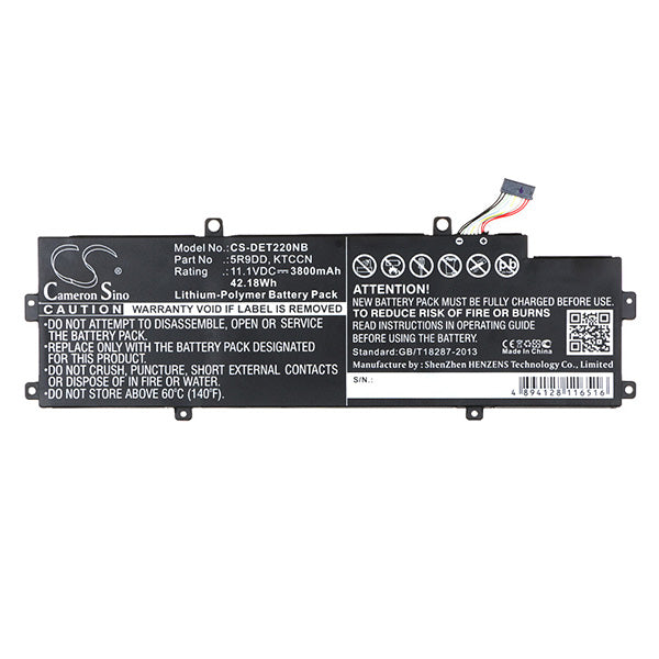 Cameron Sino Det220Nb 3800Mah Battery For Dell Notebook Laptop