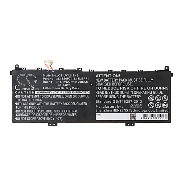 Cameron Sino Lvy212Nb 4400Mah Battery For Lenovo Notebook Laptop