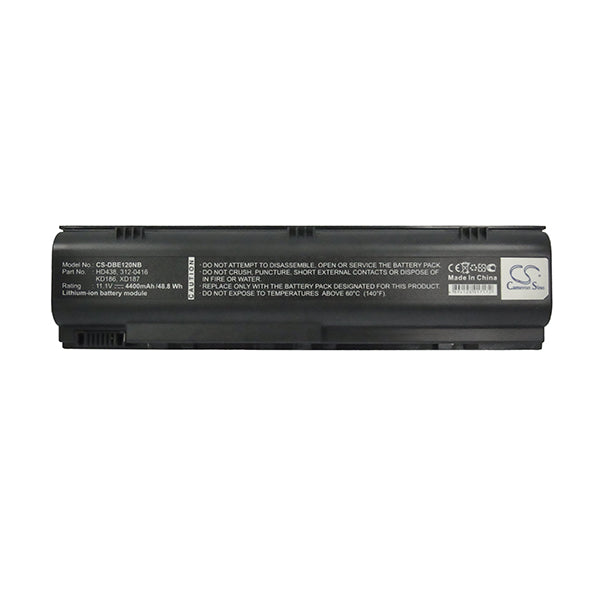 Cameron Sino Dbe120Nb 4400Mah Battery For Dell Notebook Laptop