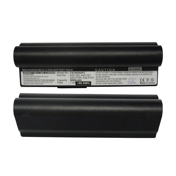 Cameron Sino Aua2Ht 6600Mah Battery For Asus Notebook Laptop