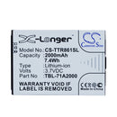 Cameron Sino Ttr861Sl 2000Mah Battery For Tp Link Hotspot