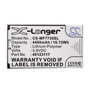 Cameron Sino Mf7730Sl 4400Mah Battery For Novatel Wireless Hotspot