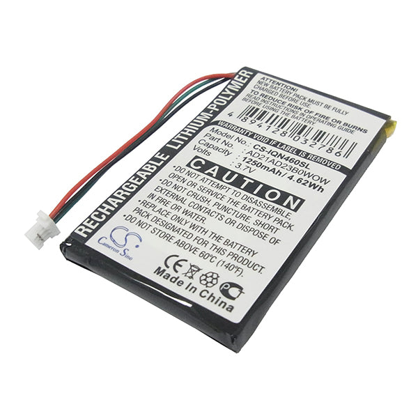 Cameron Sino Iqn460Sl Replacement Battery For Garmin Gps Navigator