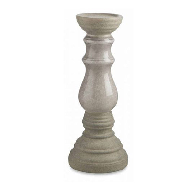 Ceramic Candle Holder Grey 395Mm