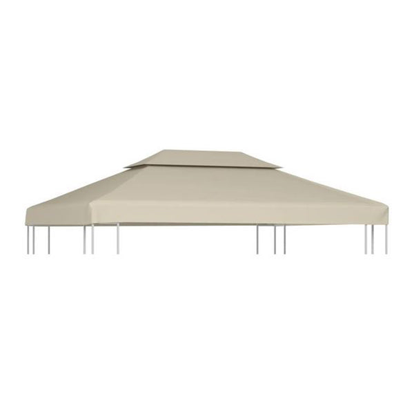 Water Proof Gazebo Cover Canopy Replacement 3 X 4 M