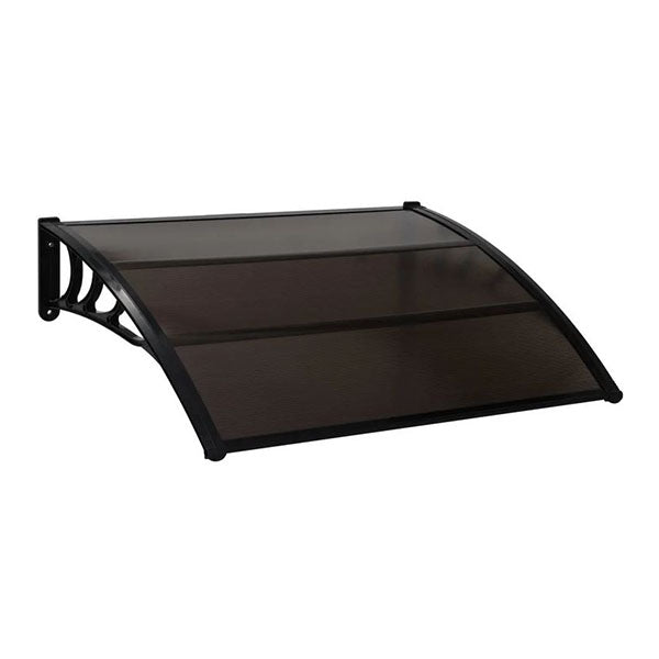 Door Canopy Black 120X100 Cm Pc