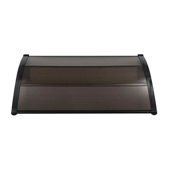 Door Canopy Black 120X100 Cm Pc