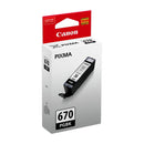 Canon Pgi670Bk Pigment Black Ink Tank